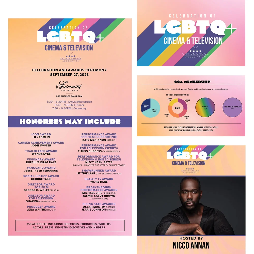 6 / 8 done for Critics Choice: Celebrations